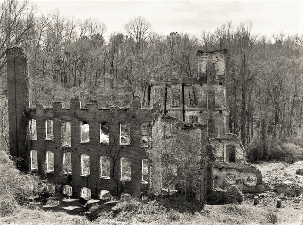 Great Falls Mill ruins, Rockingham, NC